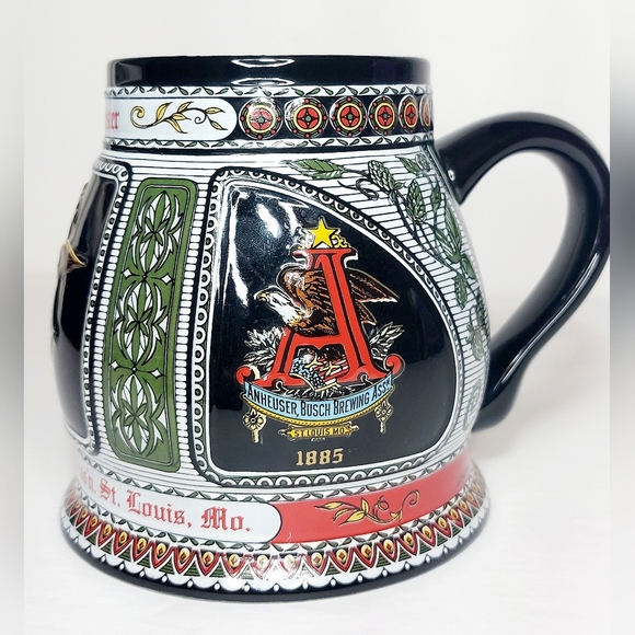 Budweiser Other - Vtg 1992 Bud Stein Historical A and Eagle First In A Series The 1872‎ Edition